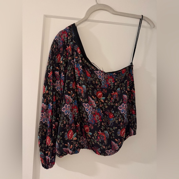 Alice + Olivia Off-Shoulder Floral Top - Picture 2 of 7